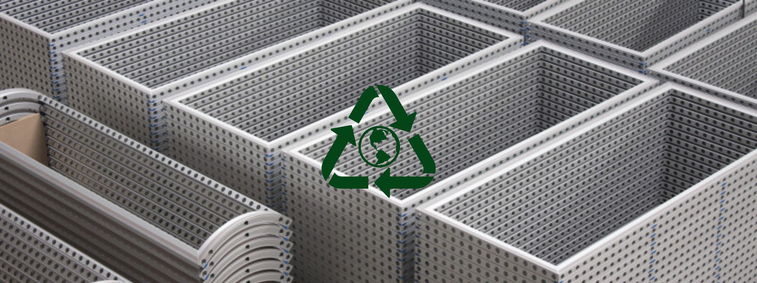 Reduce Reuse Recycle with custom modular hardware